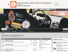 Tablet Screenshot of forum.jdmstyle.pl